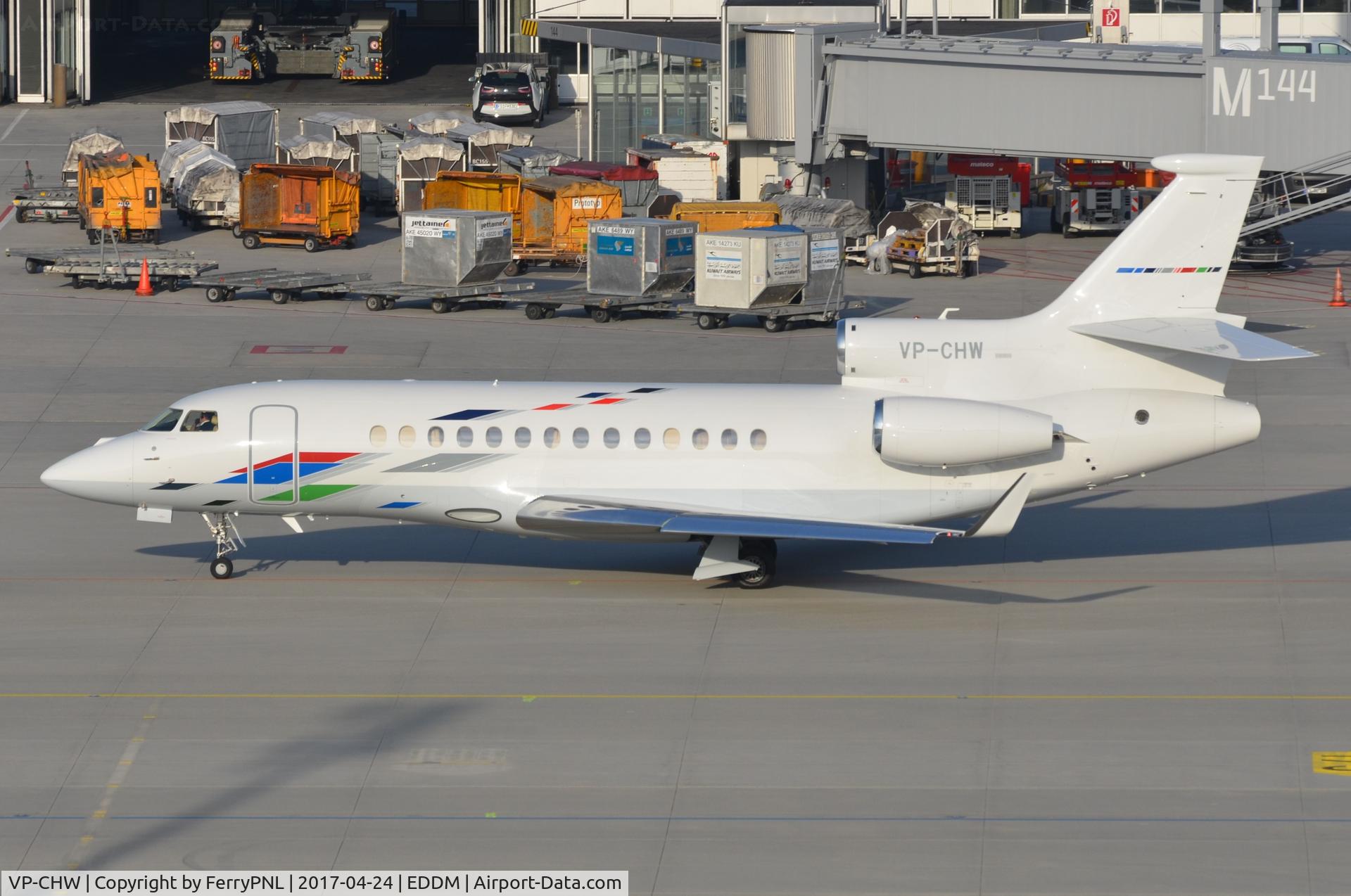 VP-CHW, 2016 Dassault Falcon 7X C/N 270, New addition in 2016 to the VW family: DA7X