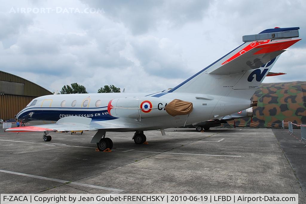 F-ZACA, 1971 Dassault Falcon 20E C/N 252, Centre d'Essais en Vol 252