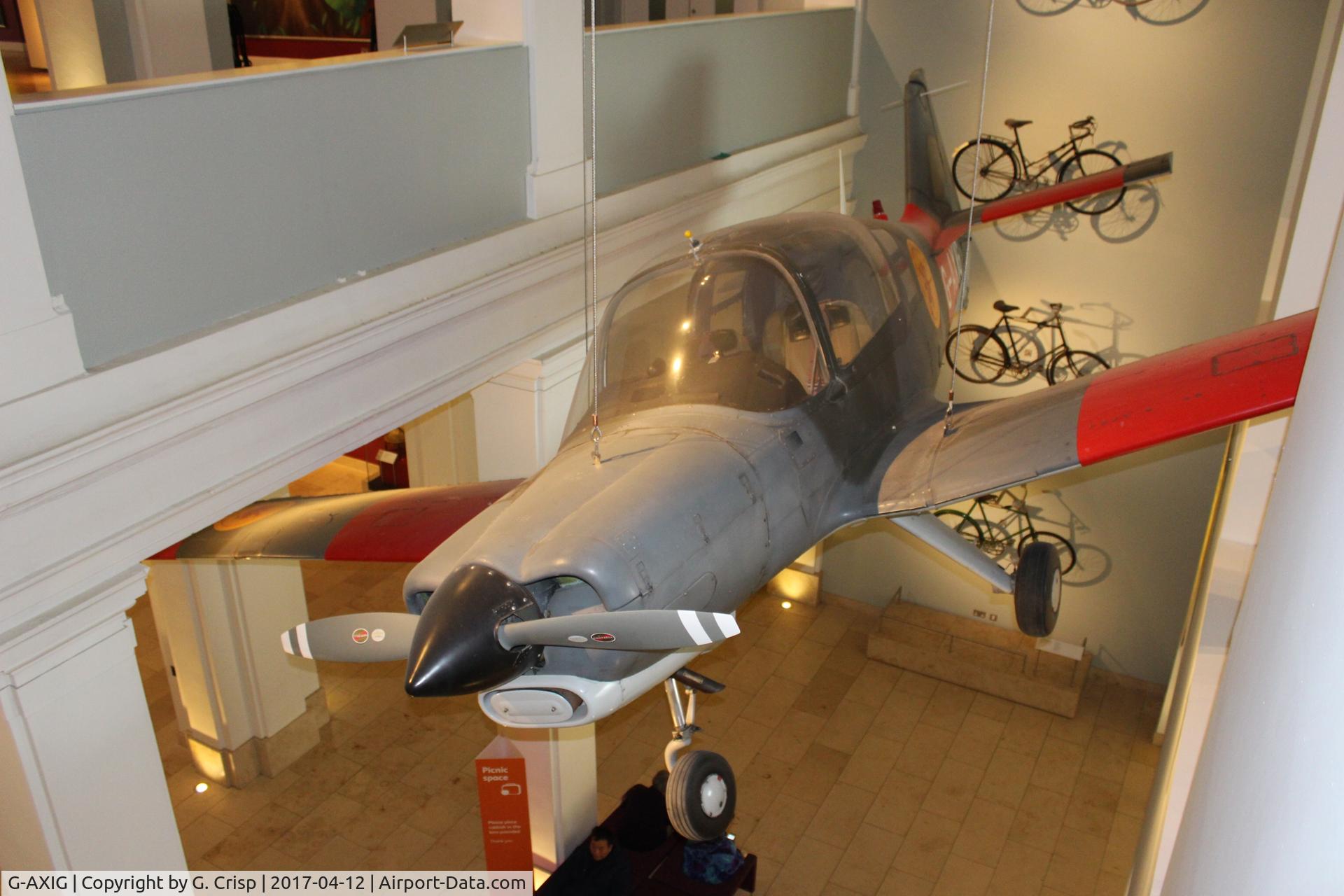 G-AXIG, 1971 Scottish Aviation Bulldog Series 100 Model 104 C/N BH120/002, National Museum of Scotland, Edinburgh UK