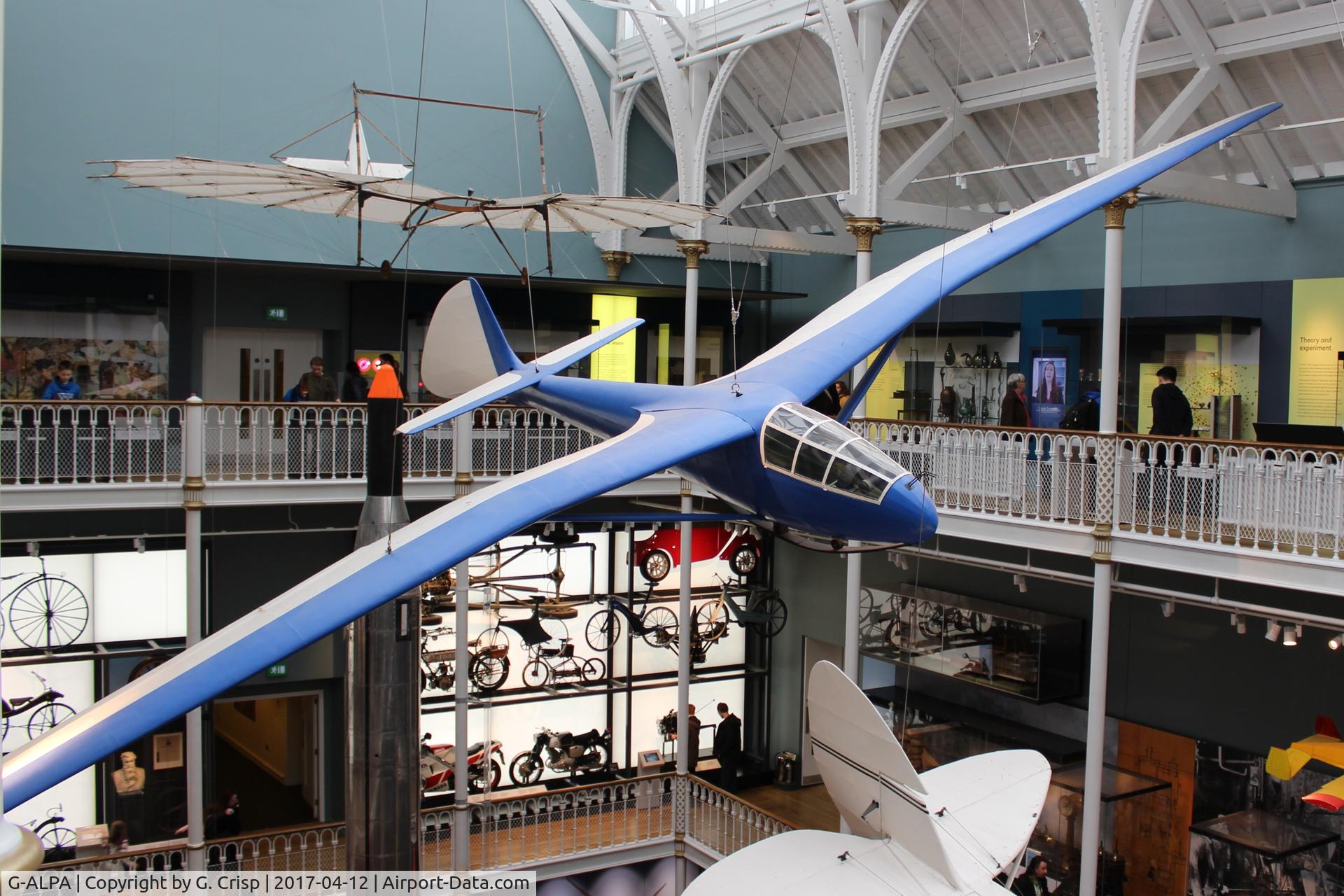 G-ALPA, Slingsby T-12 Kirby Gull 1 C/N 316A, National Museum of Scotland, Edinburgh UK