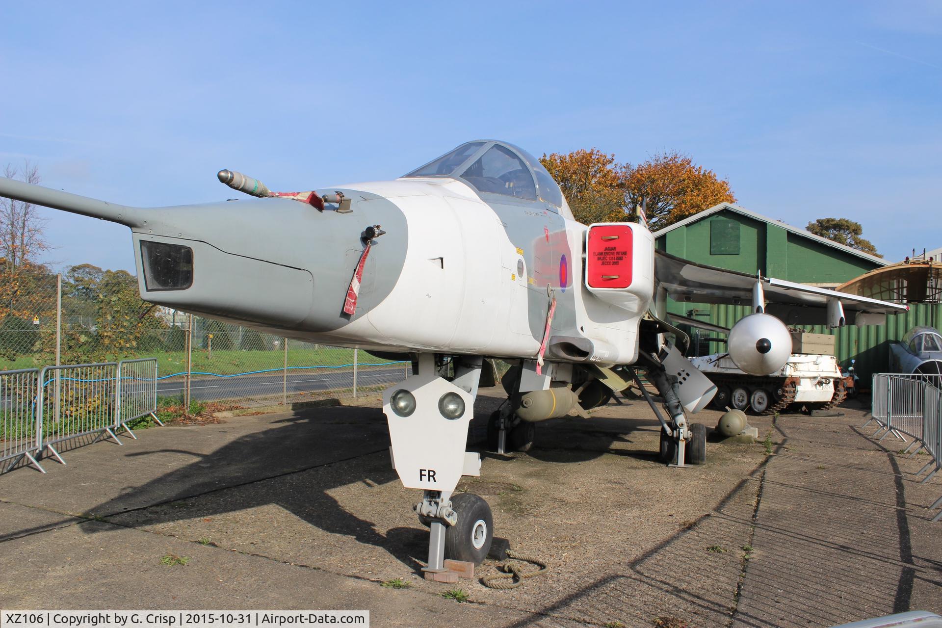 XZ106, 1976 Sepecat Jaguar GR.3A C/N S.107, RAF Manston History Museum, UK