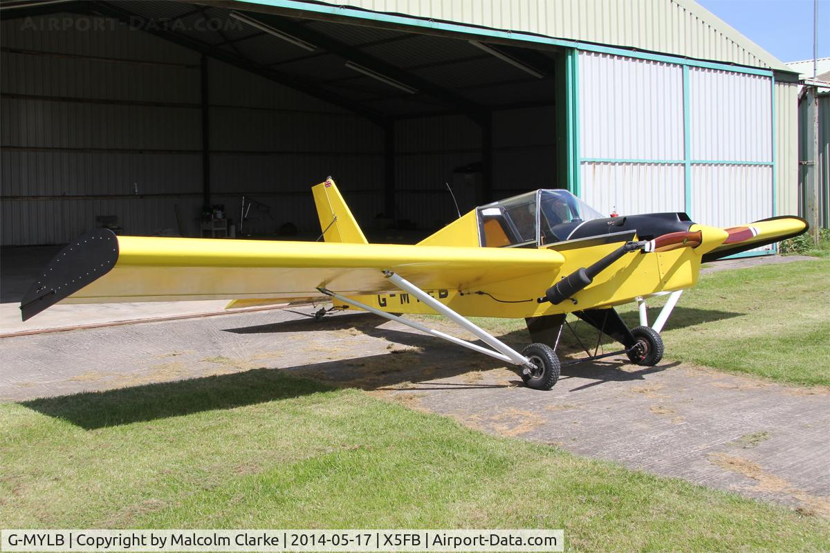 G-MYLB, 1993 Team Mini-Max 91 C/N PFA 186-12419, Team Minimax 91 at Fishburn Airfield UK. May 17th 2014.