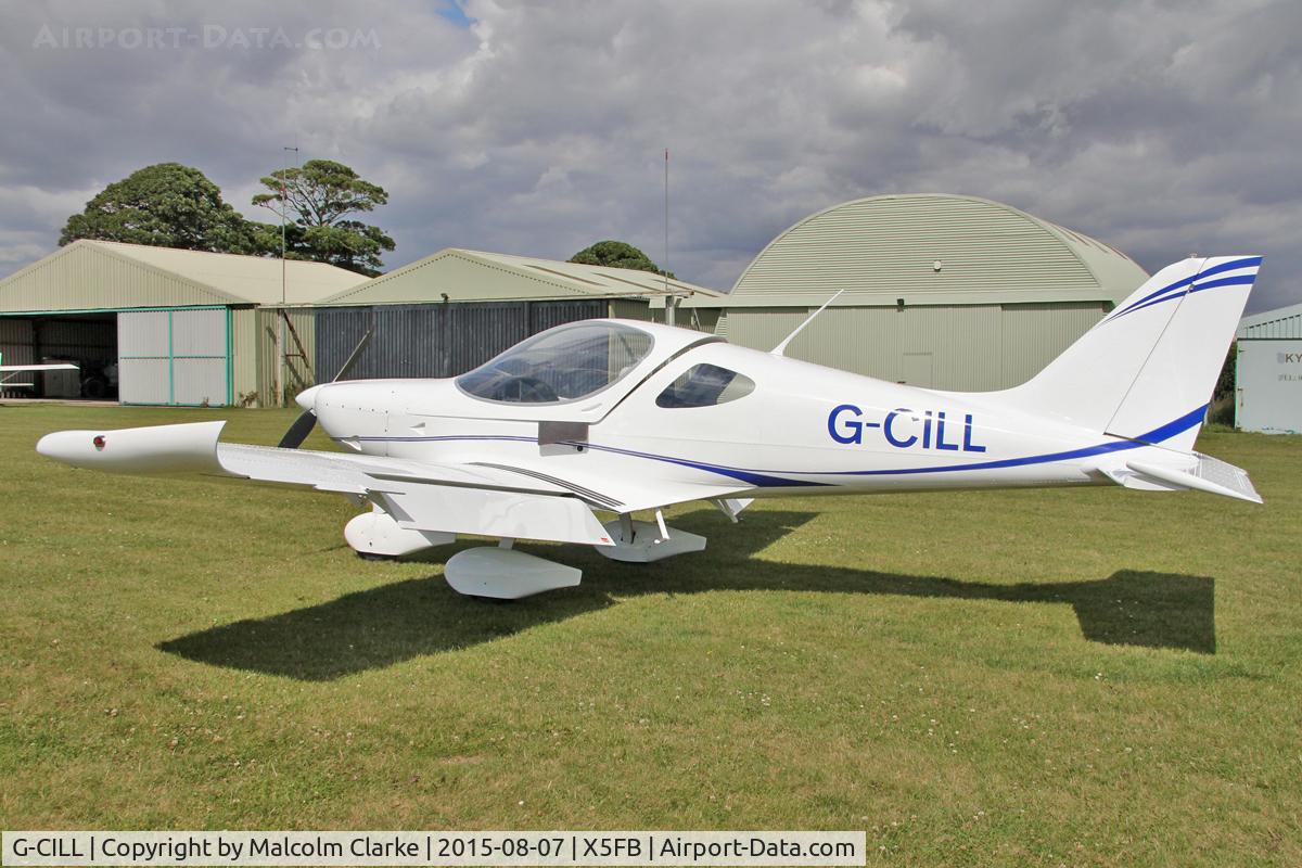 G-CILL, 2014 BRM Aero Bristell NG5 Speed Wing C/N LAA 385-15219, BRM Aero Bristell NG5 Speed Wing, Fishburn Airfield UK. August 7th 2015.