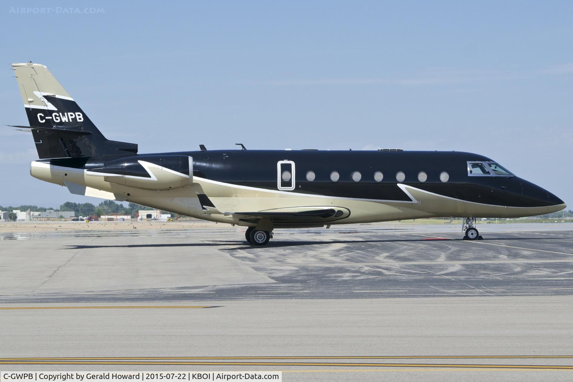 C-GWPB, 2005 Gulfstream Aerospace G200 C/N 119, Parked on the north GA ramp.