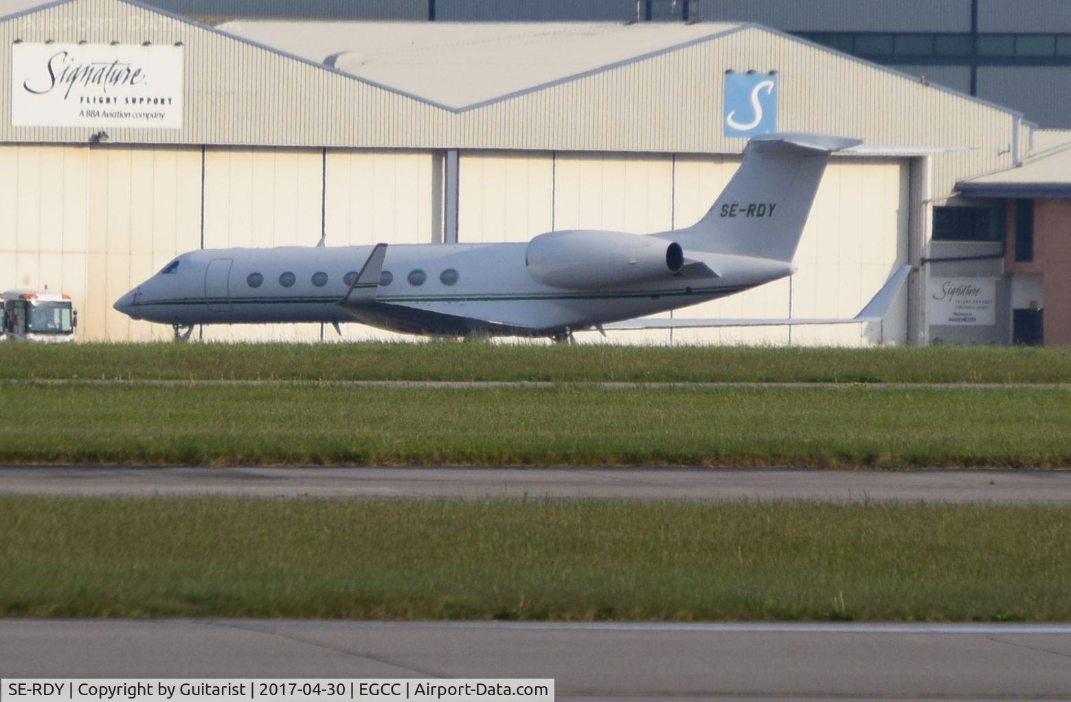 SE-RDY, 2005 Gulfstream Aerospace V-SP G550 C/N 5080, At Manchester