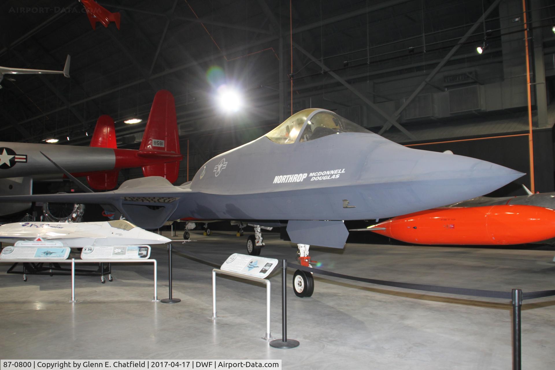 87-0800, 1990 Northrop YF-23A C/N PAV-1, NMUSAF