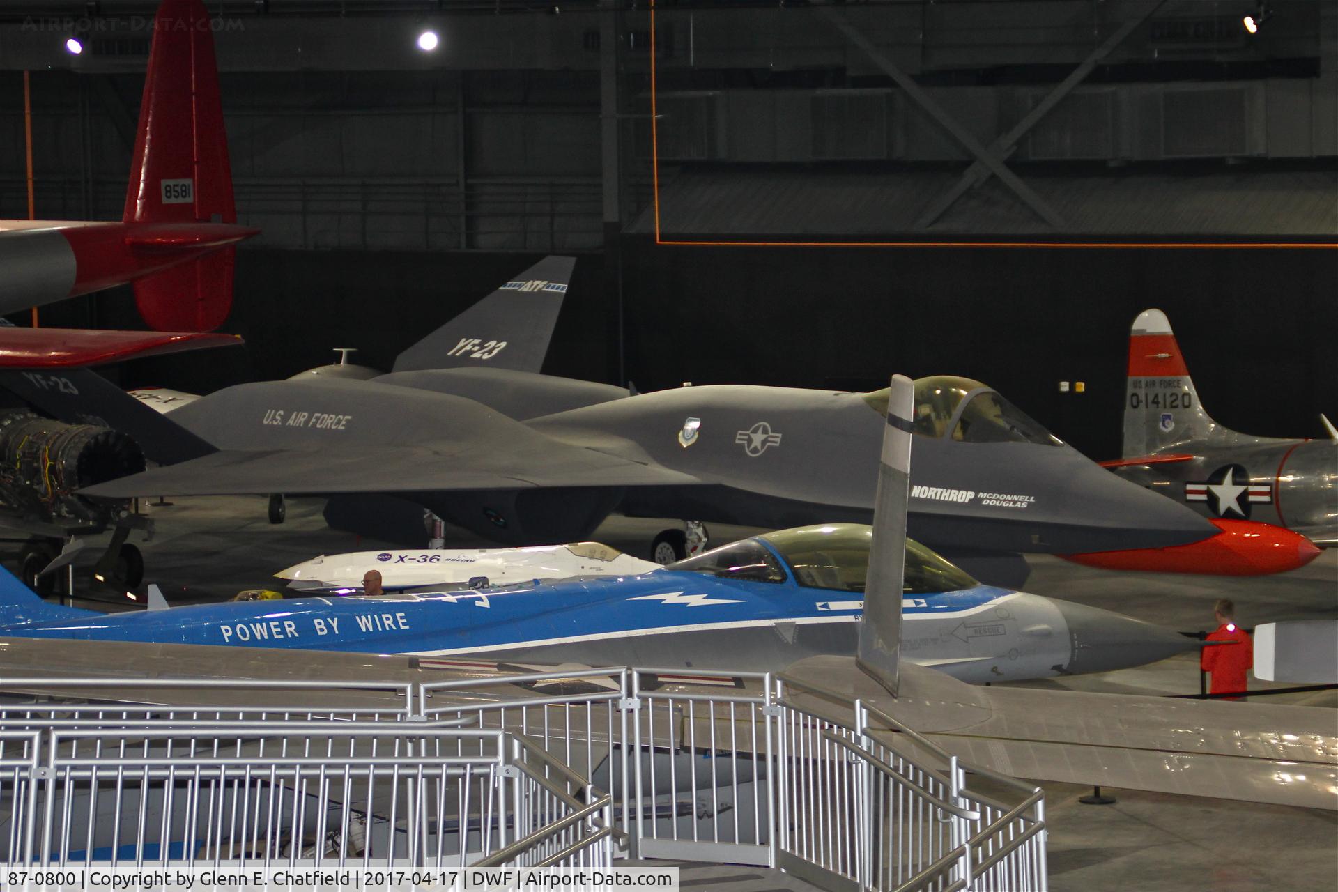 87-0800, 1990 Northrop YF-23A C/N PAV-1, NMUSAF