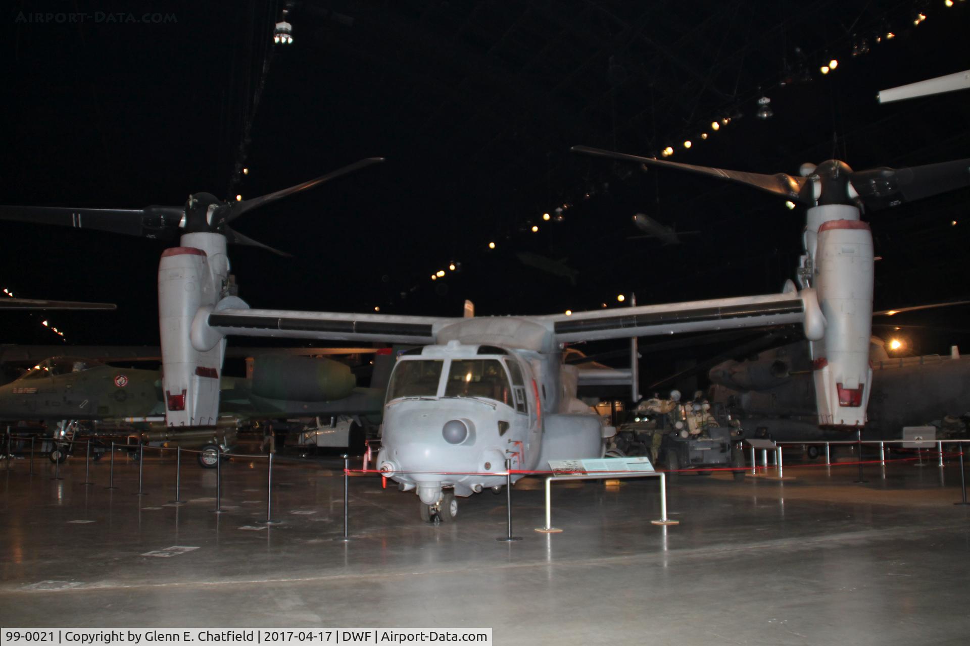 99-0021, 1998 Bell-Boeing CV-22B Osprey C/N D0025, NMUSAF