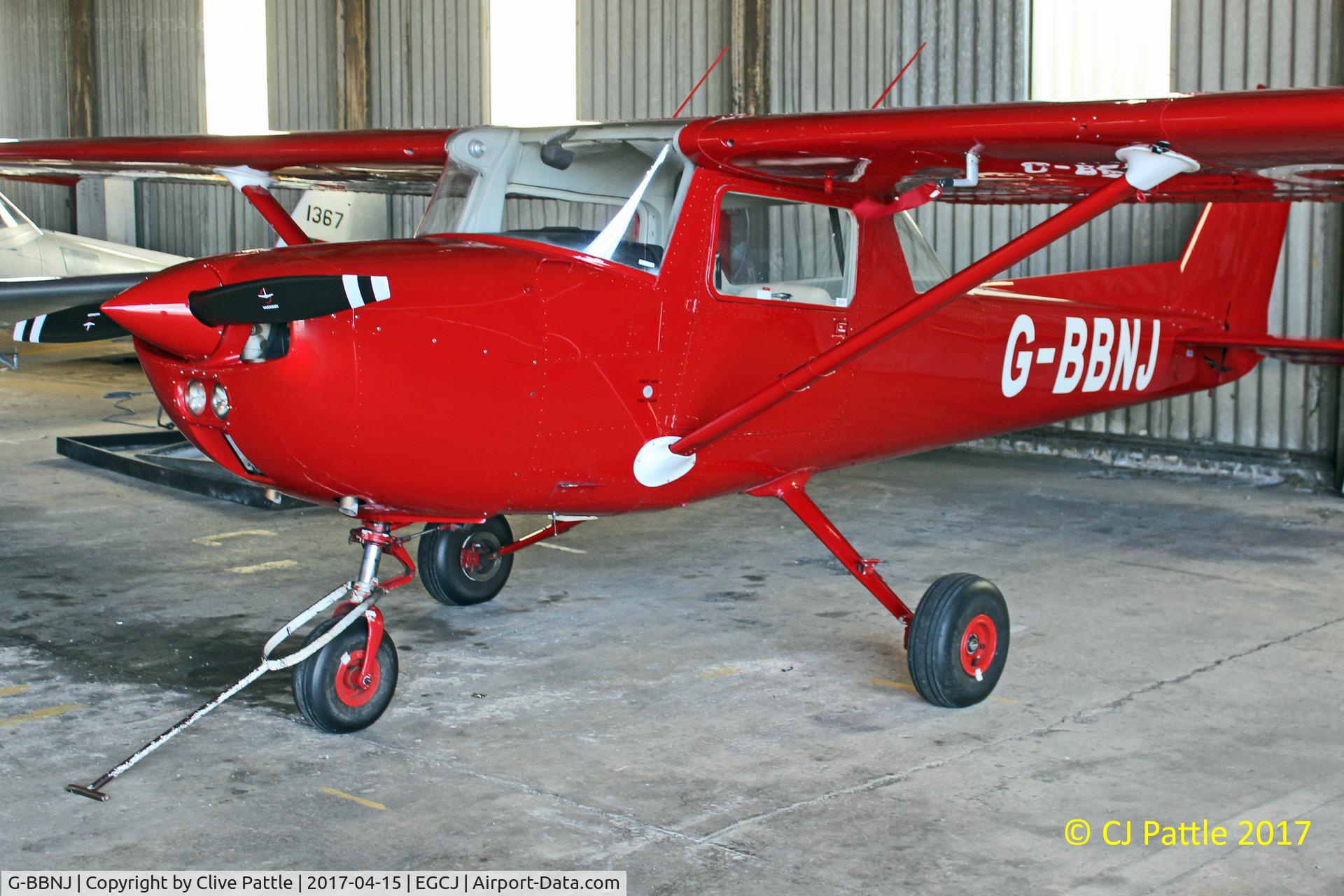 G-BBNJ, 1973 Reims F150L C/N 1038, Hangared at EGCJ