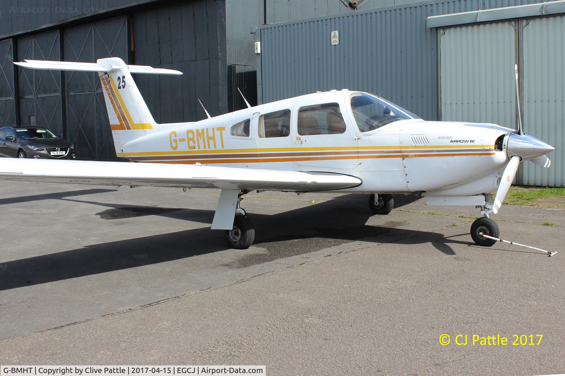 G-BMHT, 1981 Piper PA-28RT-201T Turbo Arrow IV C/N 28R-8231010, At EGCJ
