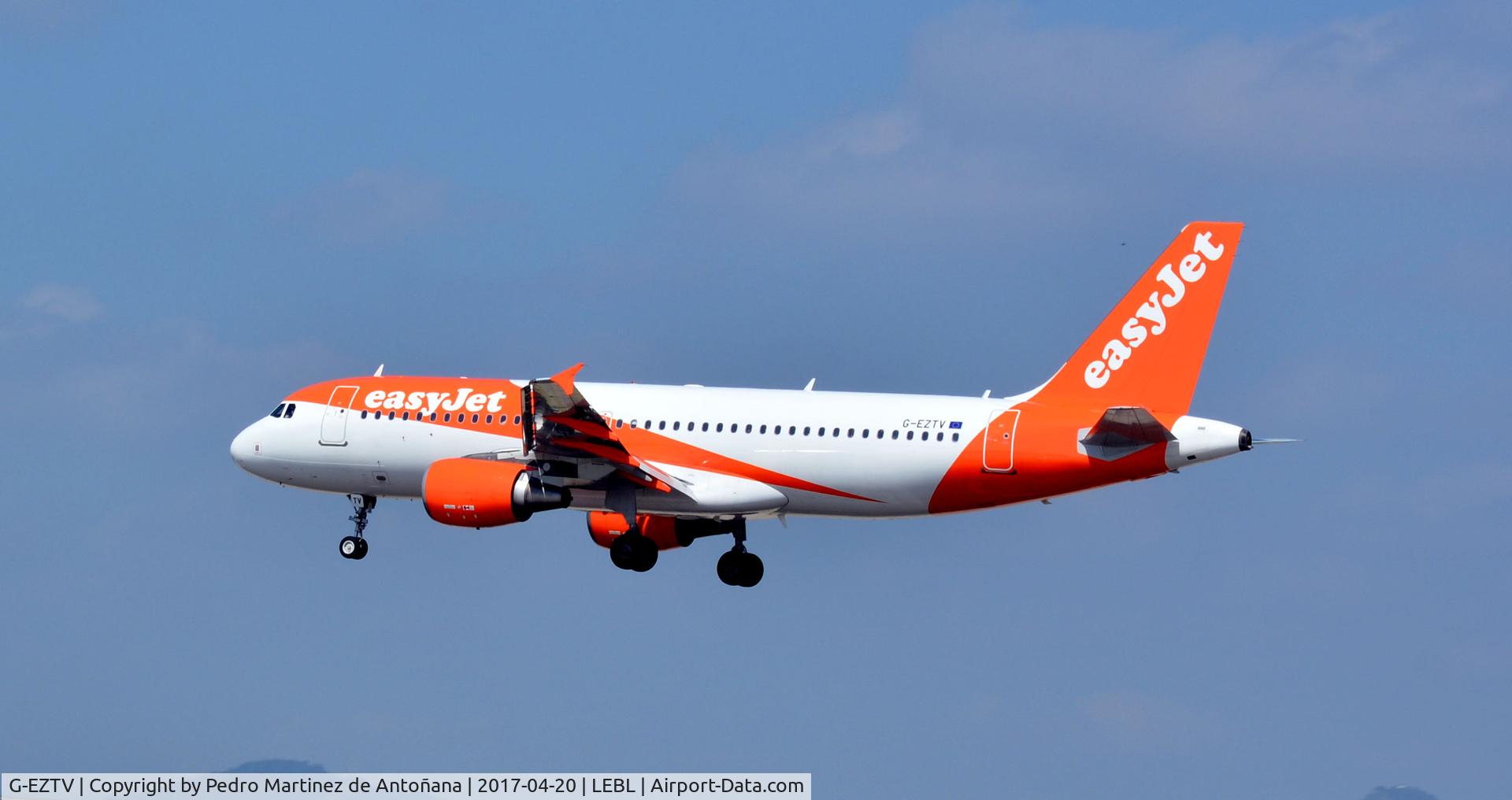 G-EZTV, 2010 Airbus A320-214 C/N 4234, El Prat  -  Barcelona  -  España