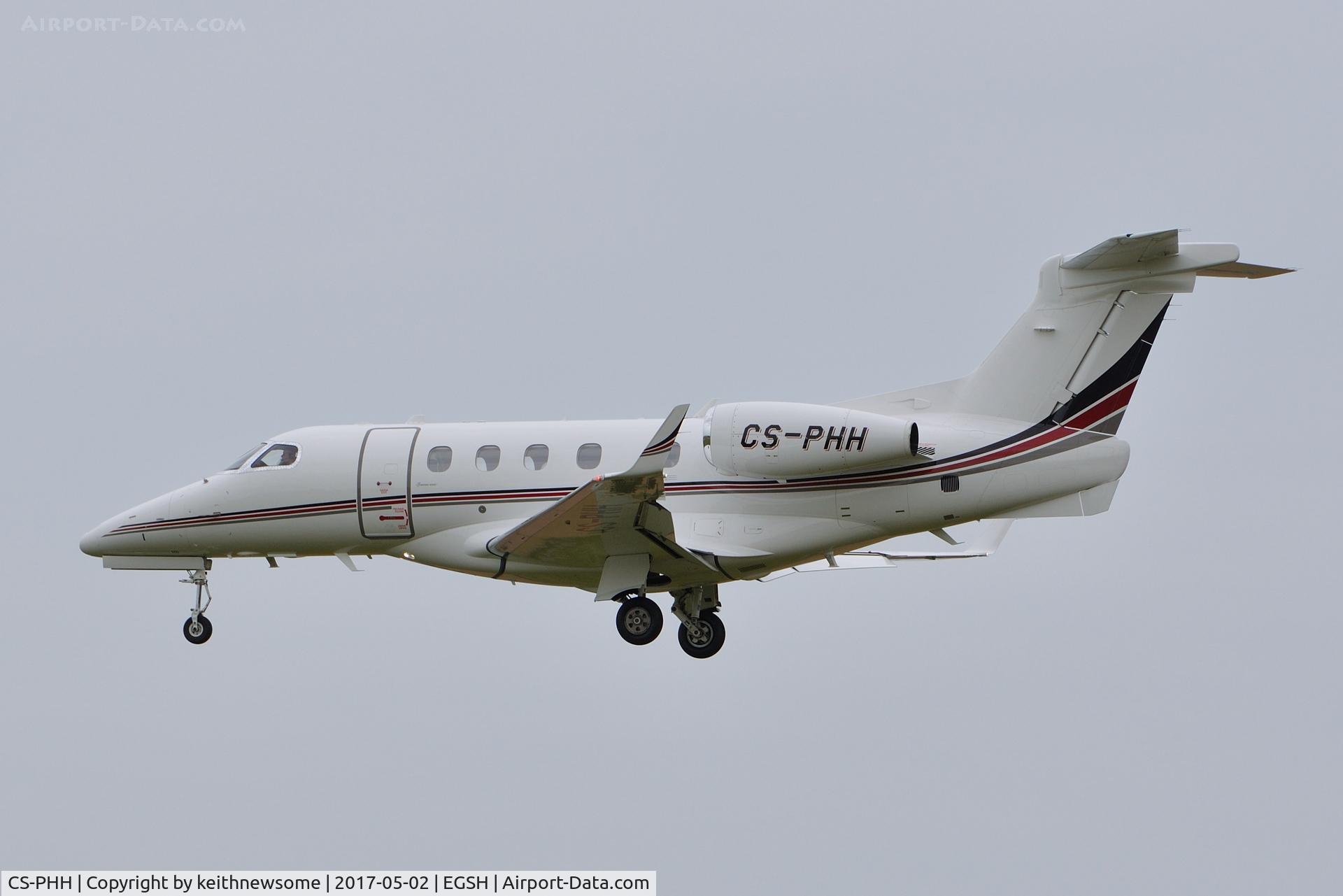CS-PHH, 2014 Embraer EMB-505 Phenom 300 C/N 50500270, Crew Training Flight.