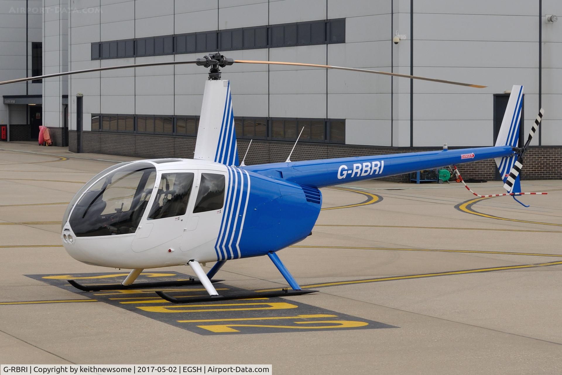 G-RBRI, 2007 Robinson R44 Raven II C/N 11963, Nice Visitor.