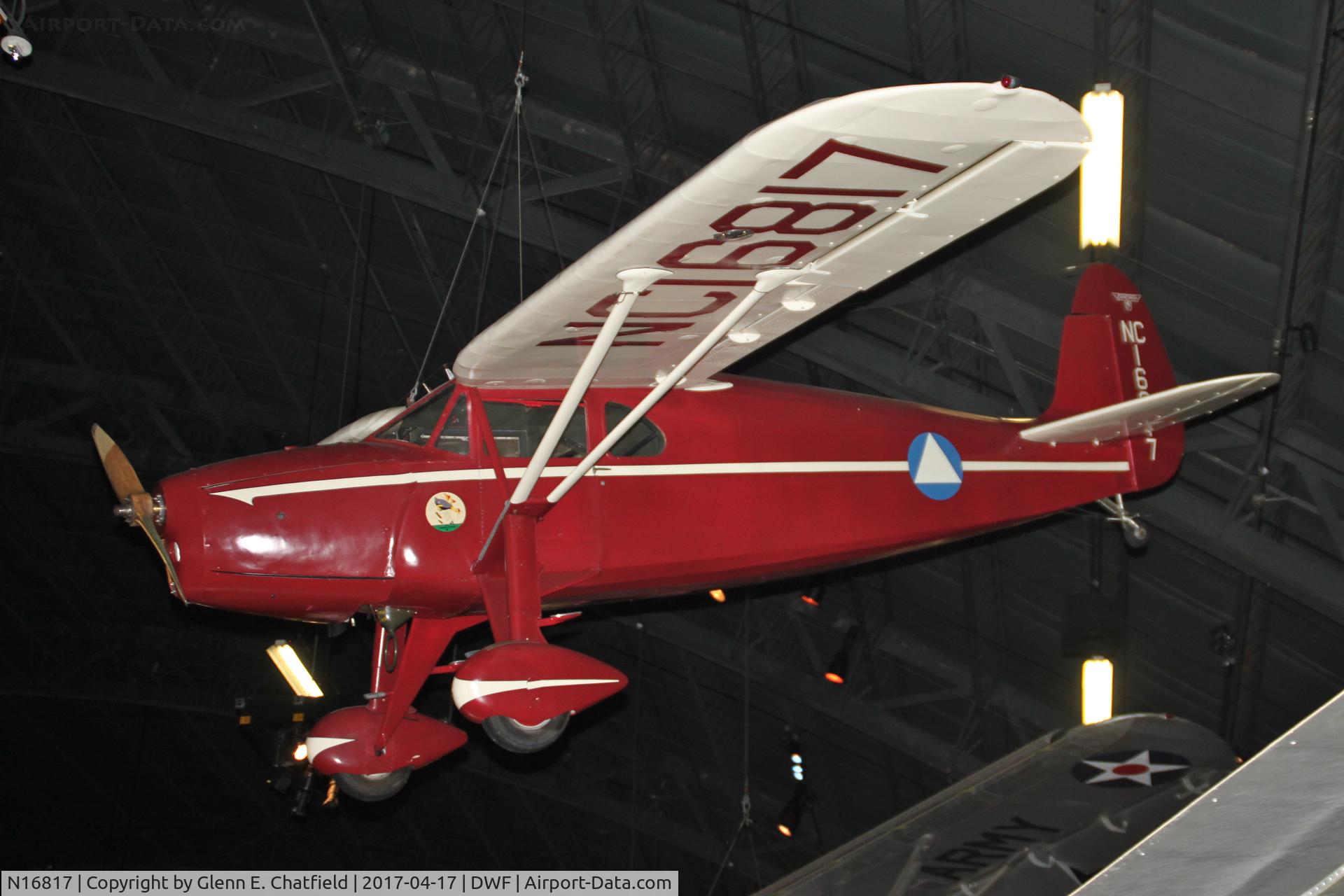 N16817, Fairchild 24 C8F C/N 3118, NMUSAF