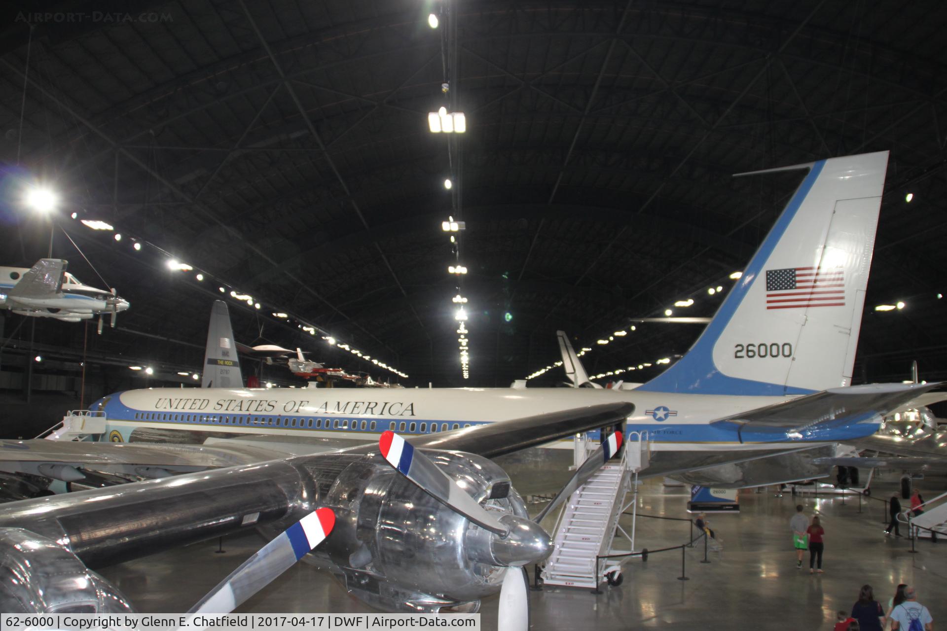 62-6000, 1962 Boeing VC-137C (707-353B) C/N 18461, NMUSAF