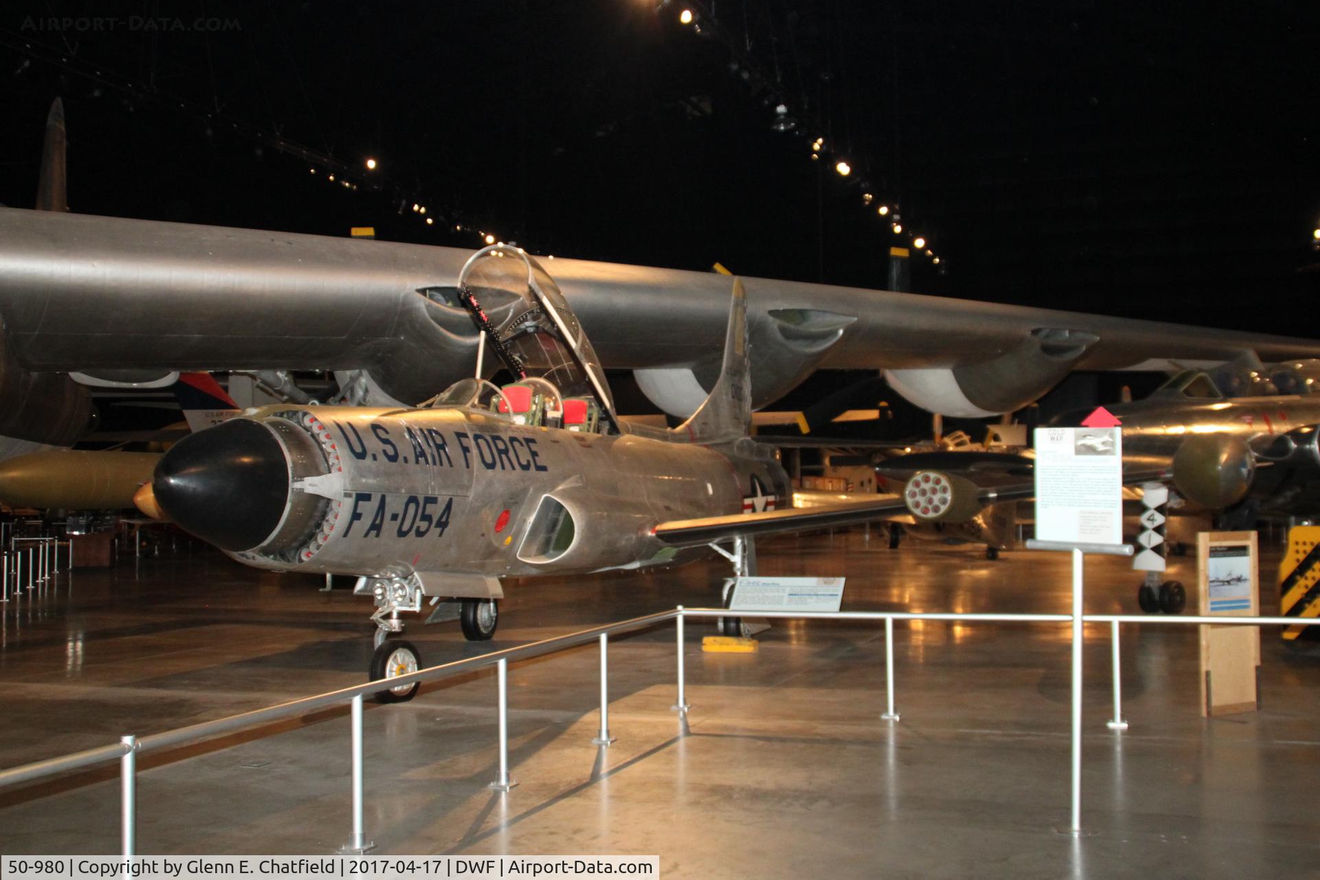 50-980, 1950 Lockheed F-94C-1-LO Starfire C/N 880-8025, NMUSAF