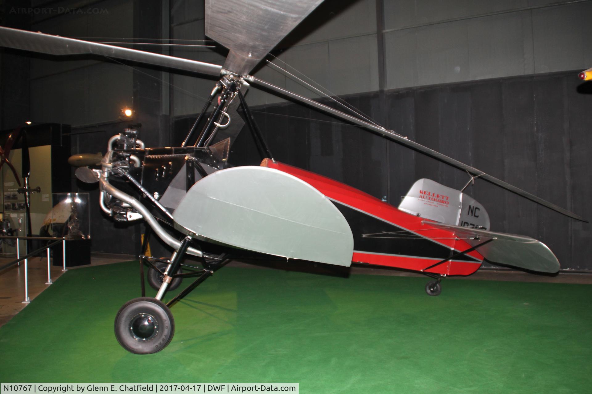 N10767, 1931 Kellett K-3 C/N 2, NMUSAF