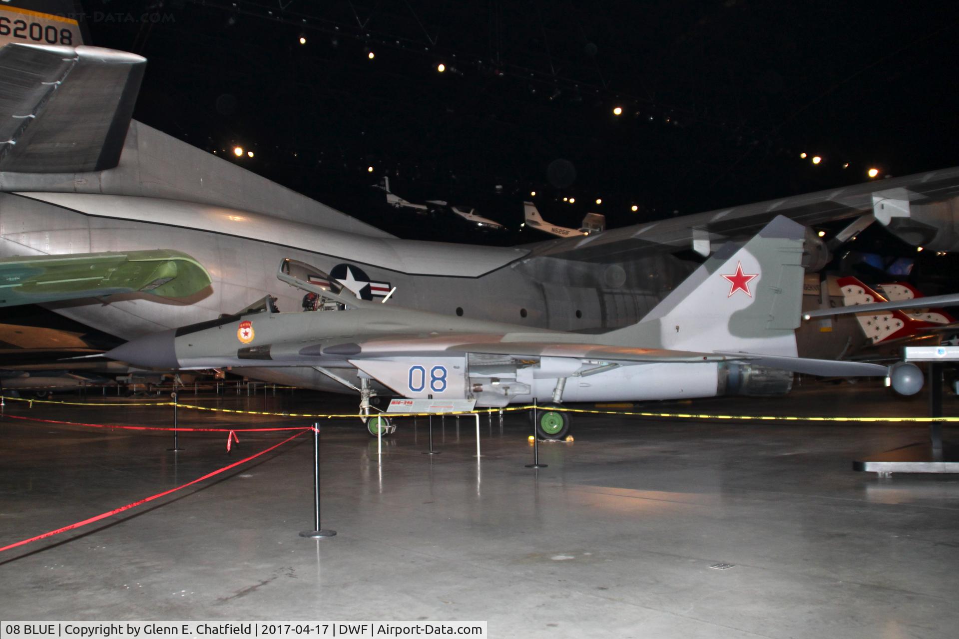 08 BLUE, Mikoyan-Gurevich MiG-29A C/N 2960516761, NMUSAF