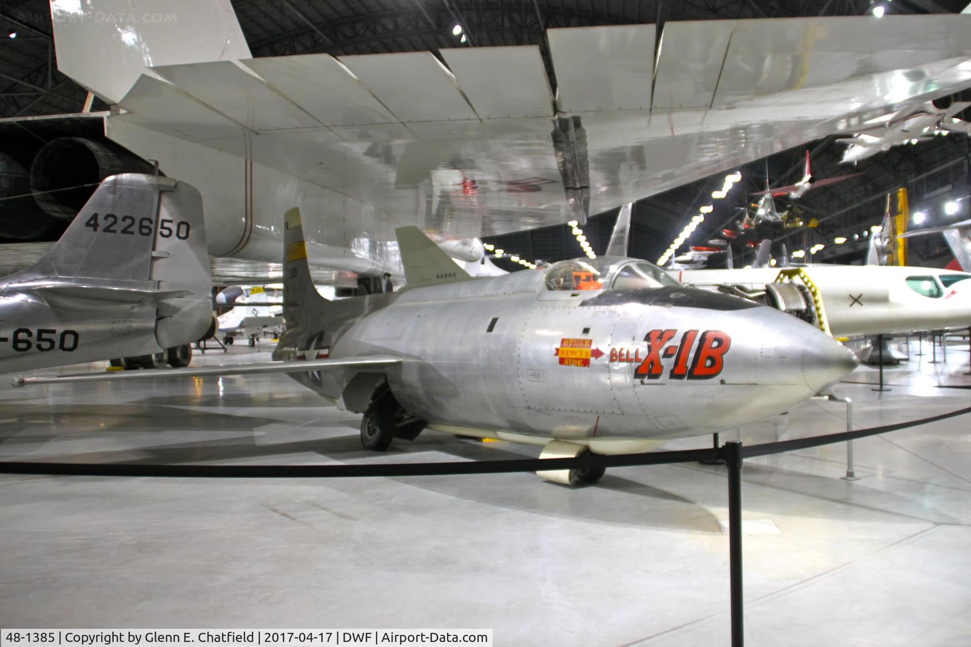 48-1385, 1948 Bell X-1B C/N Not found 48-1385, NMUSAF
