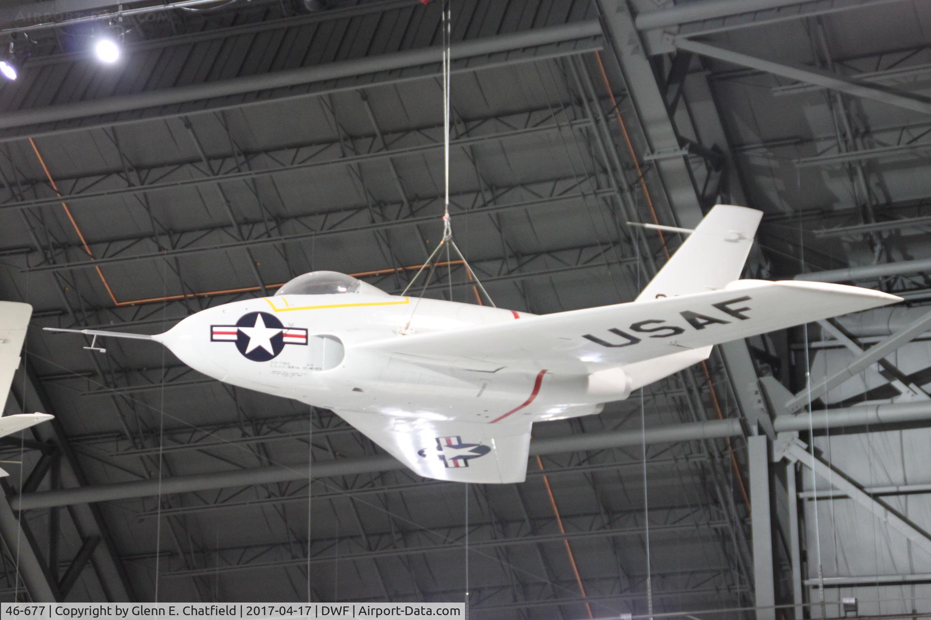 46-677, 1946 Northrop X-4 Bantam C/N Not found (46-677), NMUSAF