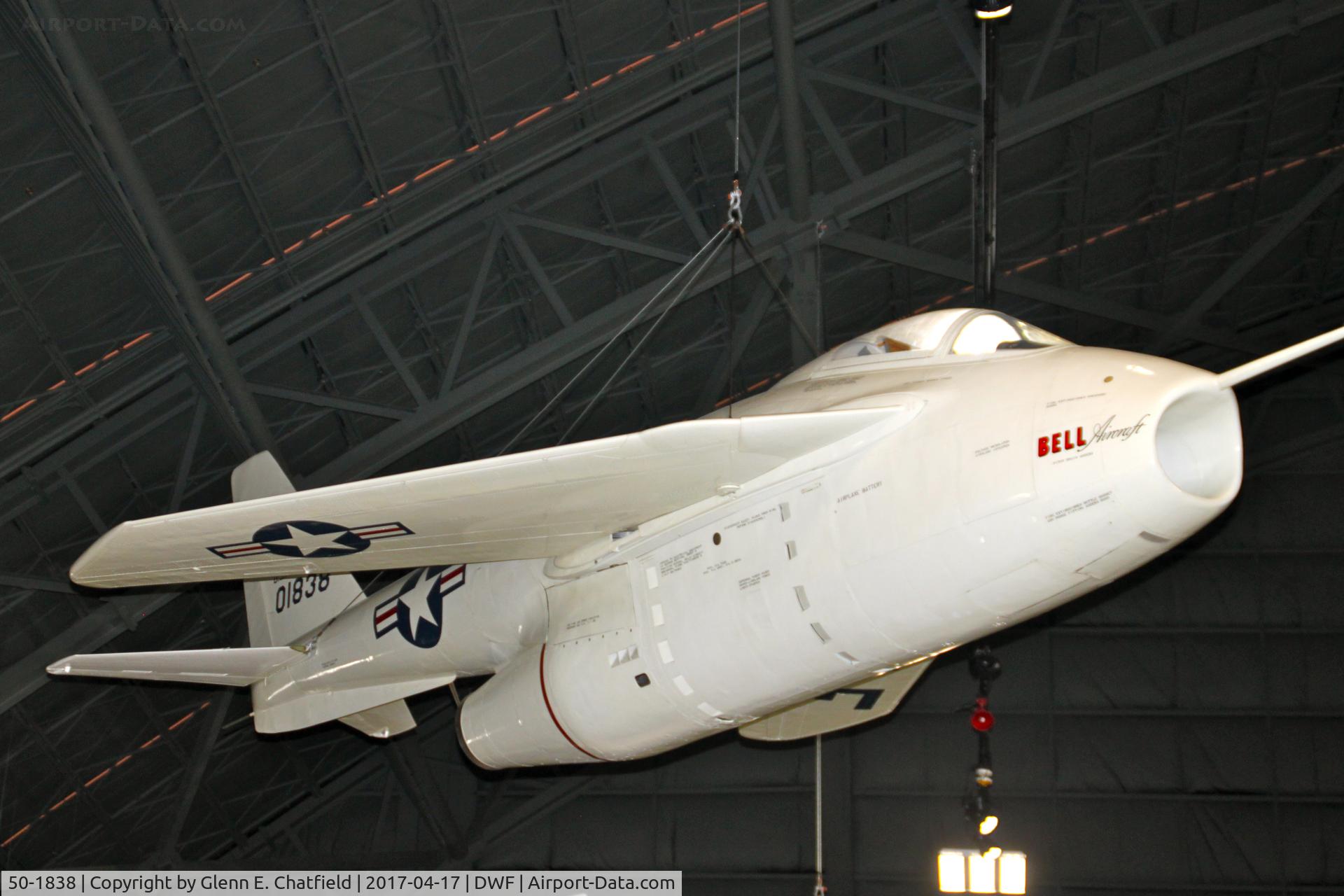 50-1838, 1950 Bell X-5 C/N Not found 50-1838, NMUSAF
