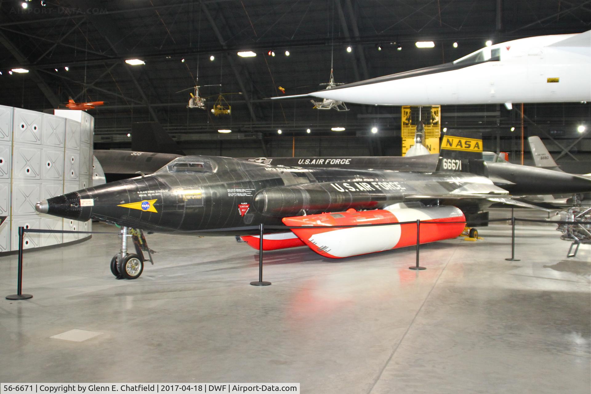 56-6671, 1956 North American X-15A-2 C/N 240-2, NMUSAF