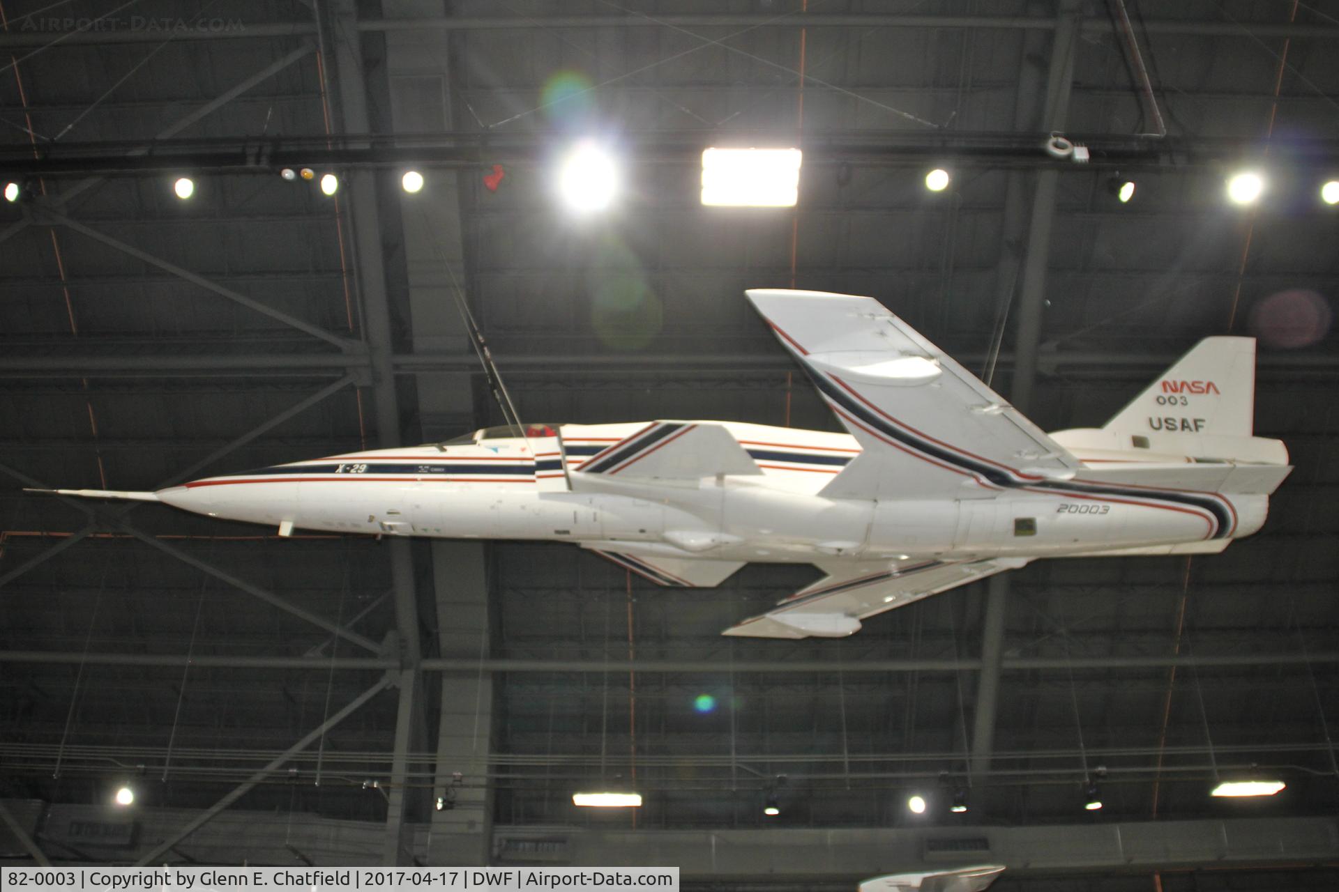 82-0003, 1982 Grumman X-29A C/N Not found 82-0003, NMUSAF