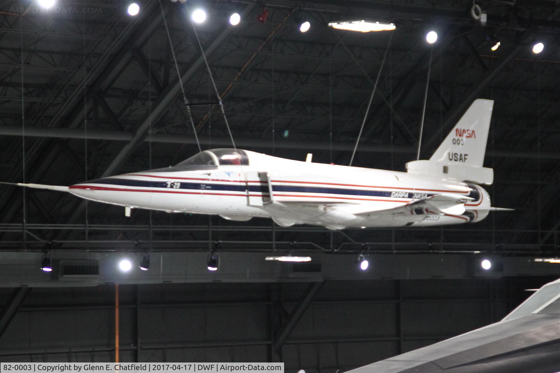 82-0003, 1982 Grumman X-29A C/N Not found 82-0003, NMUSAF
