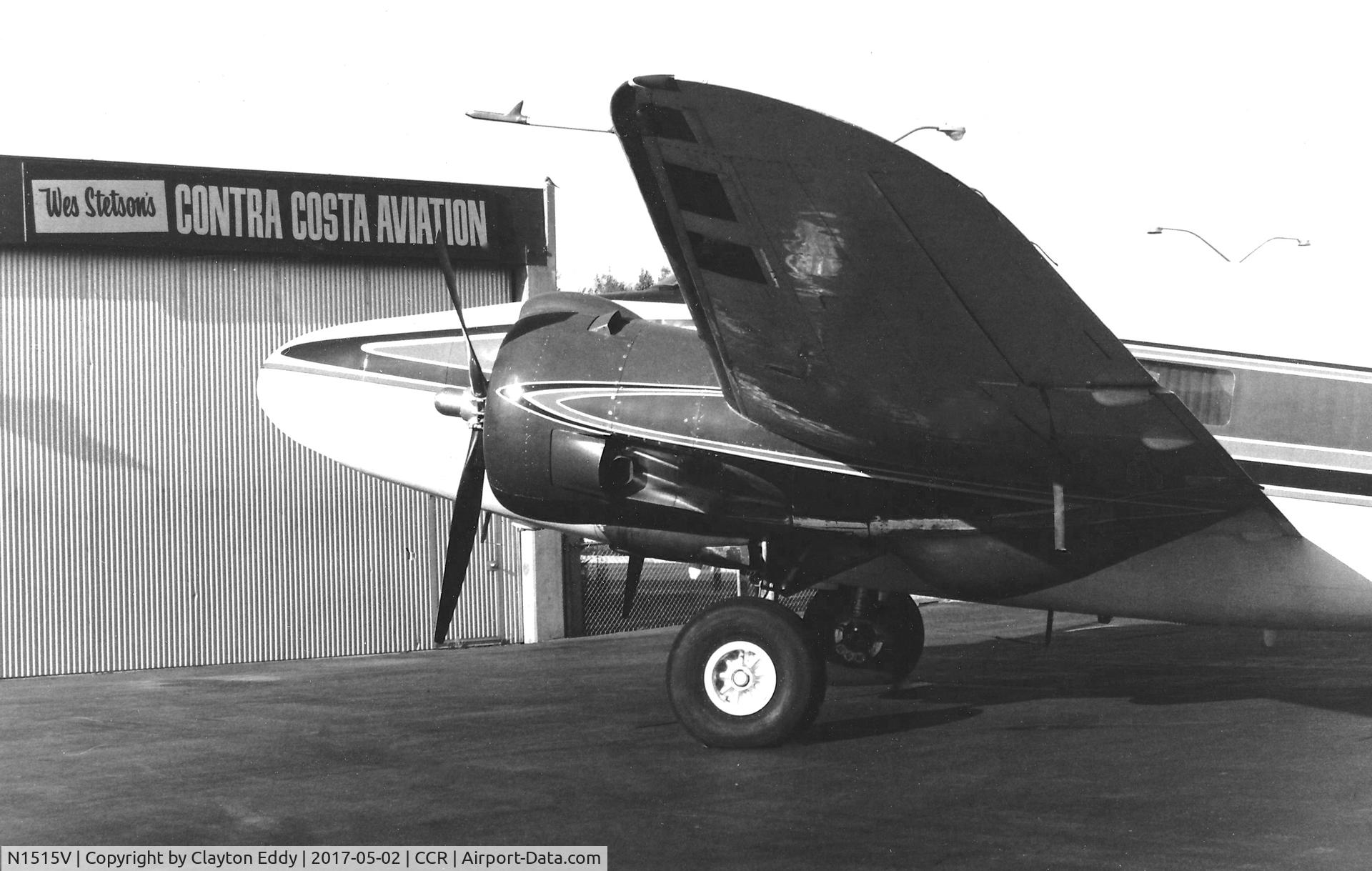N1515V, 1941 Lockheed 18-08 C/N 2111, Buchanan Field Concord California 1960's?