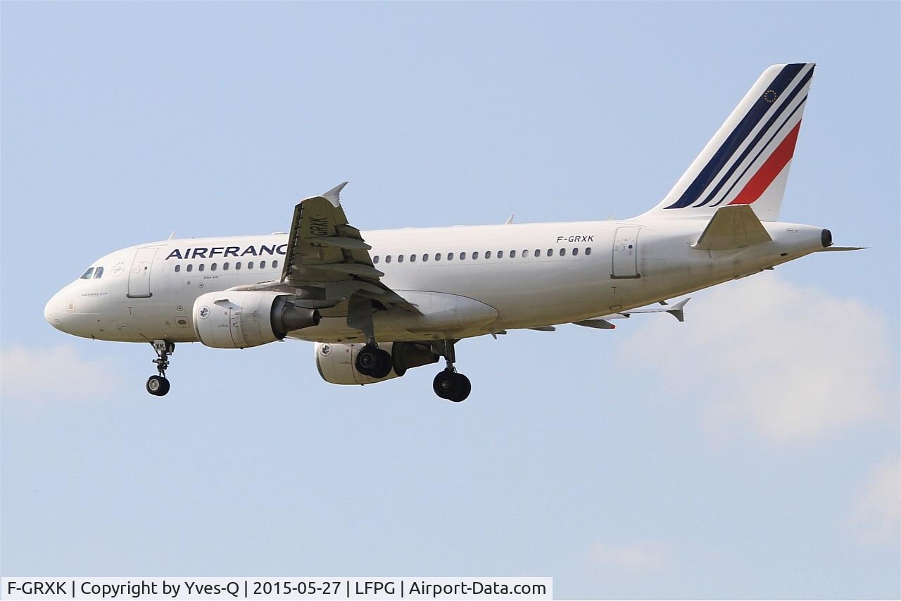 F-GRXK, 2006 Airbus A319-115LR C/N 2716, Airbus A319-115LR, On final rwy 26L, Roissy Charles De Gaulle Airport (LFPG-CDG)