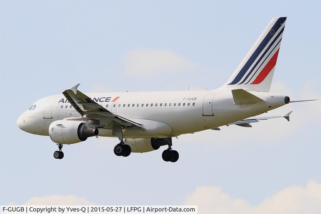 F-GUGB, 2003 Airbus A318-111 C/N 2059, Airbus A318-111, On final rwy 26L, Paris-Roissy Charles De Gaulle airport (LFPG-CDG)