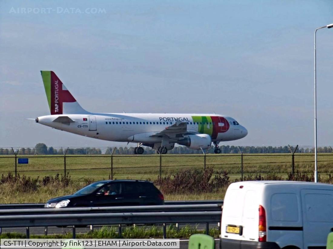 CS-TTI, 1998 Airbus A319-111 C/N 933, TAP a319 on a nice summer day