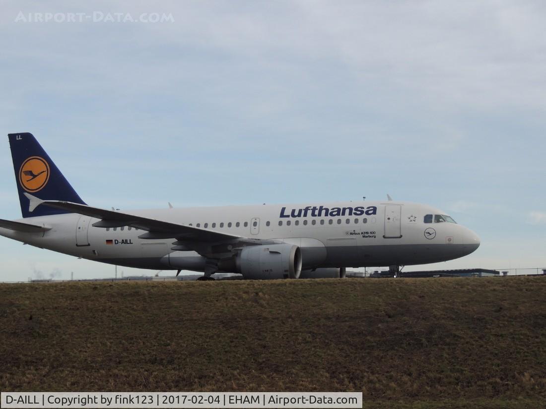 D-AILL, 1997 Airbus A319-114 C/N 689, LUFTHANSA A319 ON QUEBEC