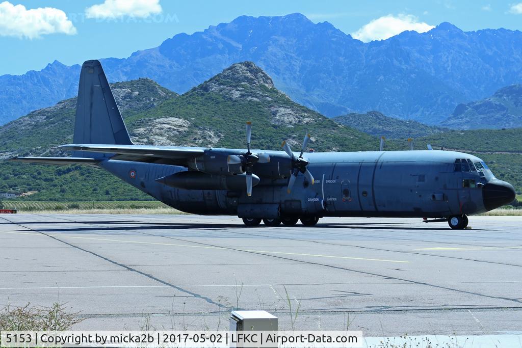 5153, 1988 Lockheed C-130H-30 Hercules C/N 382-5153, Parked