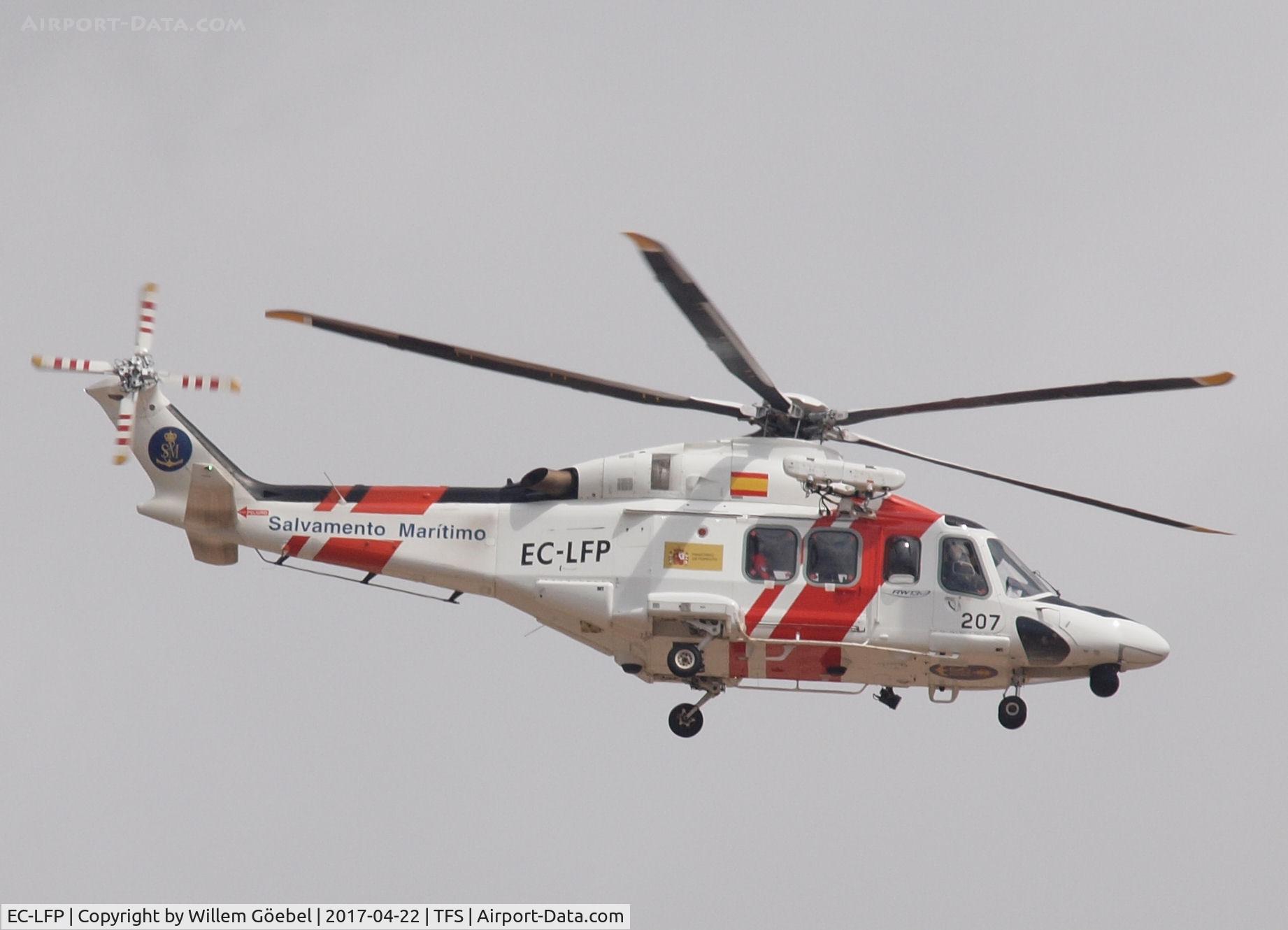 EC-LFP, AgustaWestland AW 139 C/N 31296, Take off from TFS