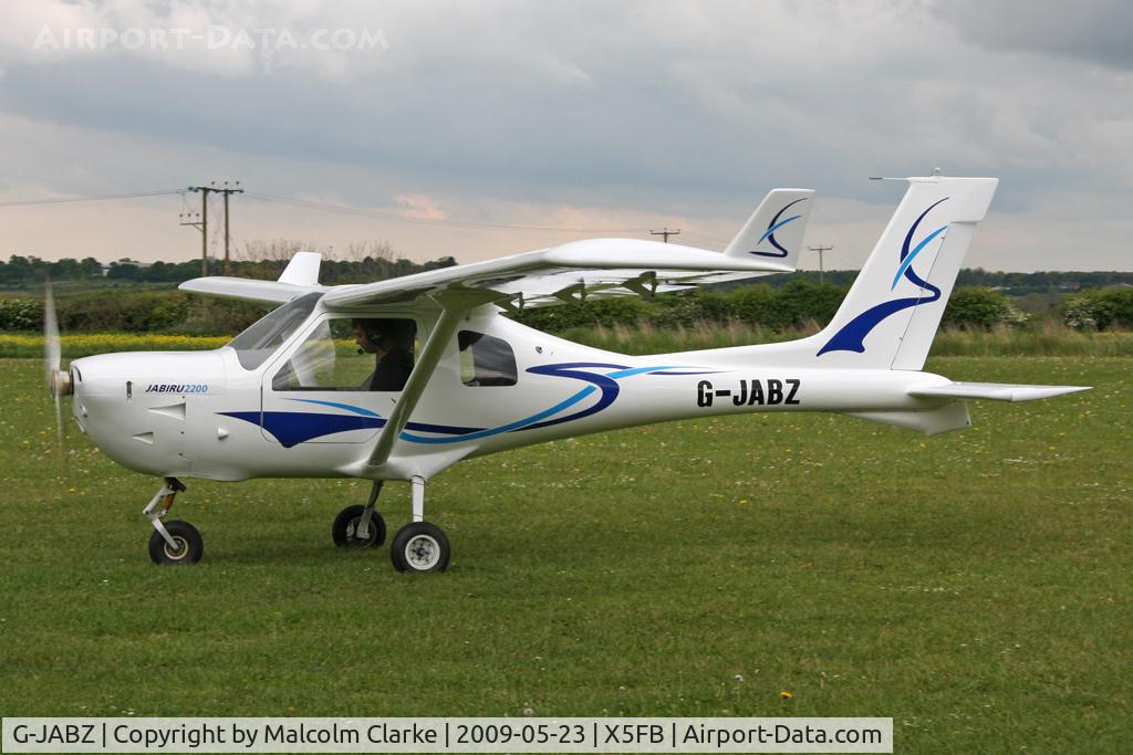 G-JABZ, 2005 Jabiru UL-450 C/N PFA 274A-14289, Jabiru UL450 at Fishburn Airfield UK. May 23rd 2009.