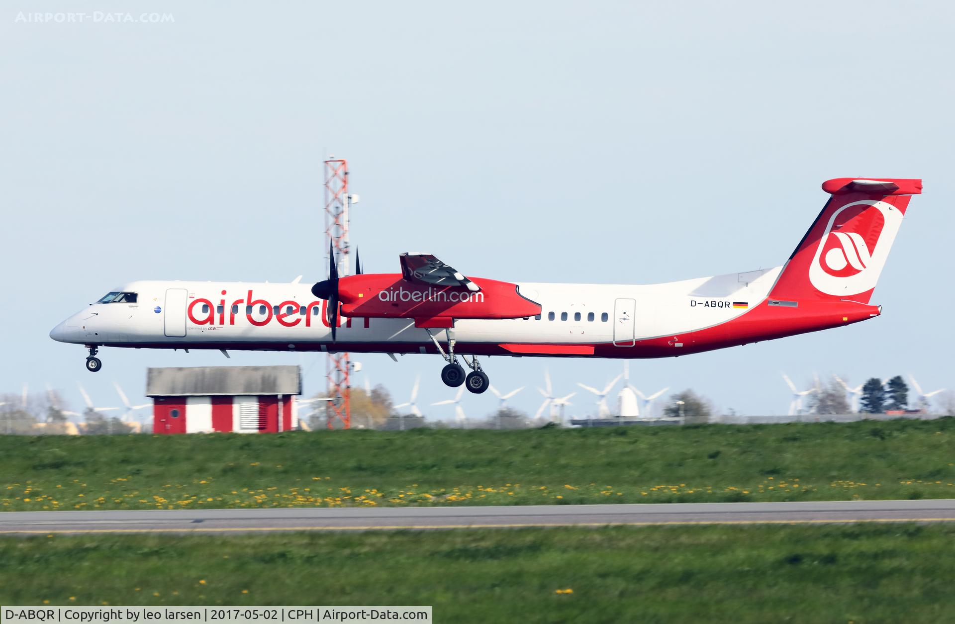 D-ABQR, 2016 De Havilland Canada DHC-8-402 Dash 8 Dash 8 C/N 4538, Copenhagen 2.5.2017