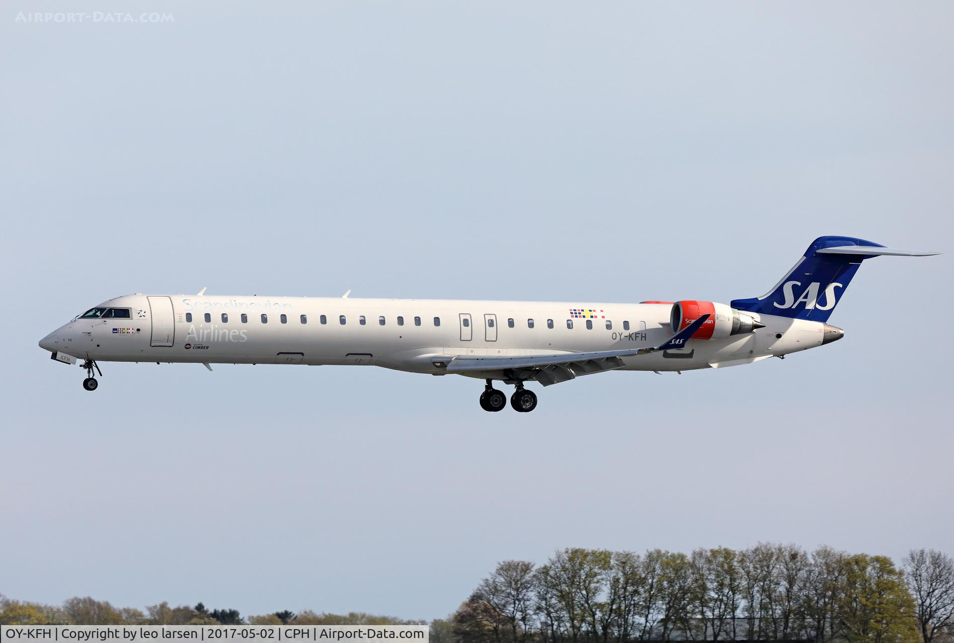OY-KFH, 2009 Bombardier CRJ-900 (CL-600-2D24) C/N 15240, Copenhagen 2.5.2017
