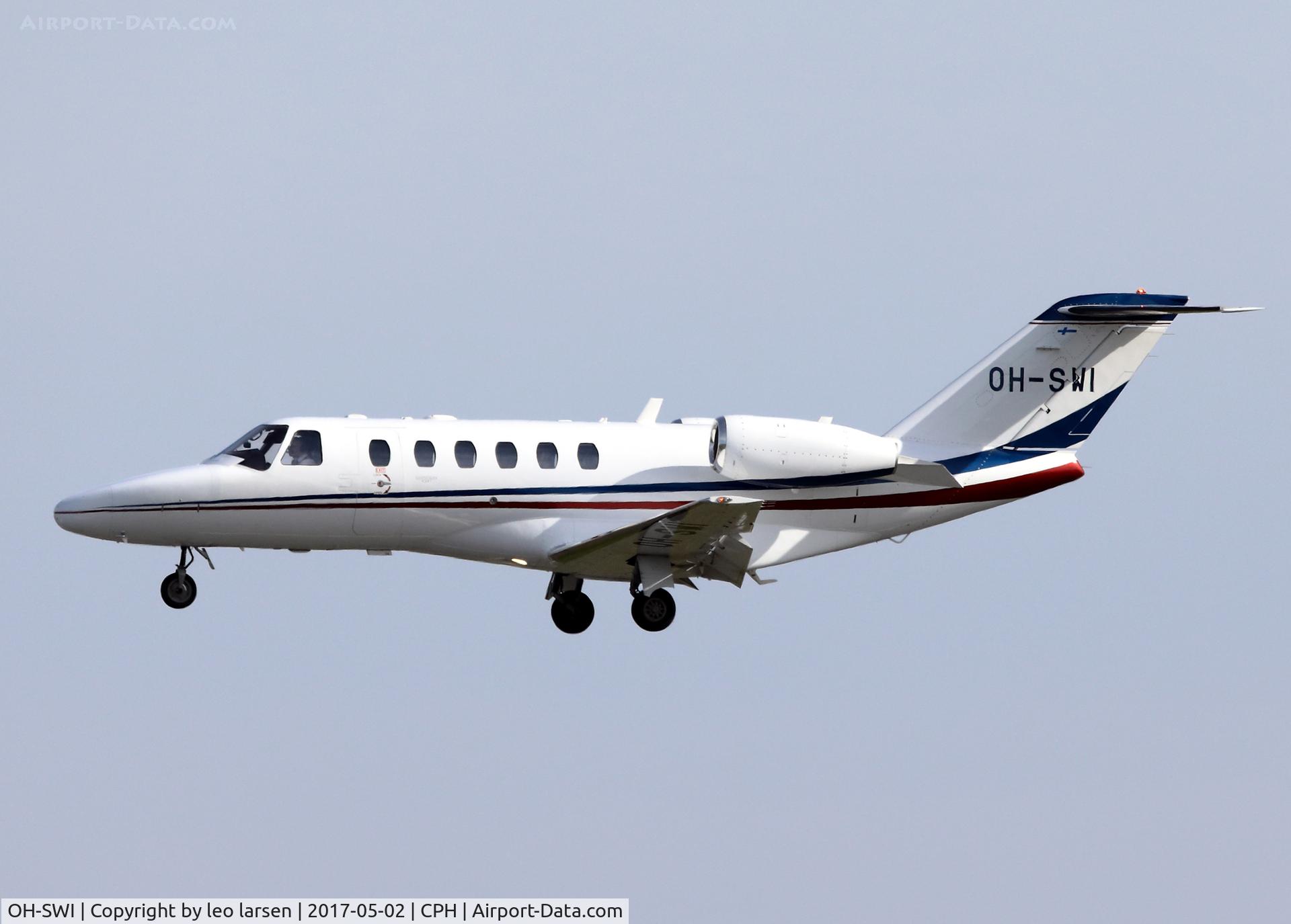 OH-SWI, 2008 Cessna 525A CitationJet CJ2+ C/N 525A-0408, Copenhagen 2.5.2017