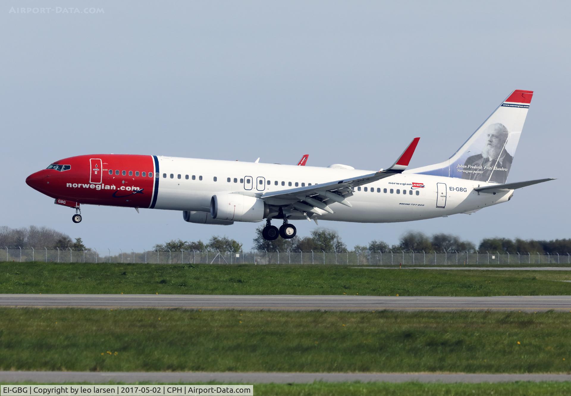 EI-GBG, 2013 Boeing 737-8JP C/N 39023, Copenhagen 2.5.2017 