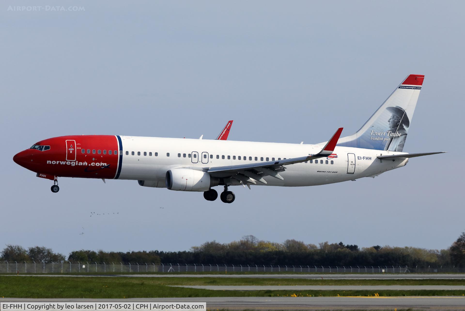 EI-FHH, 2010 Boeing 737-8FZ C/N 31713, Copenhagen 2.5.2017