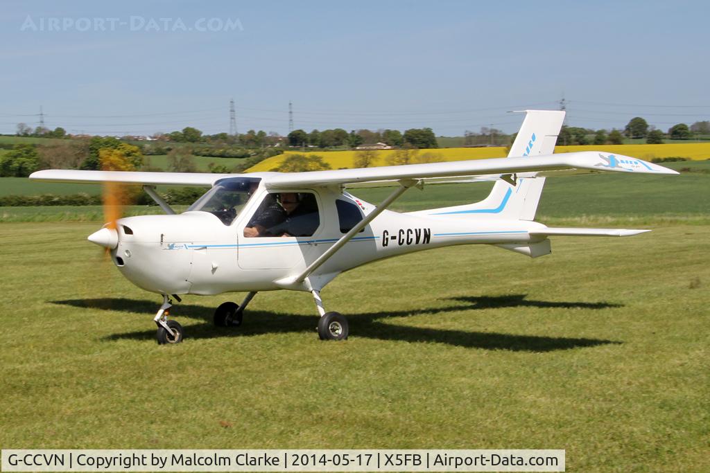 G-CCVN, 2004 Jabiru SP-470 C/N PFA 274B-13677, Jabiru SP-470 at Fishburn Airfield UK. May 17th 2014.
