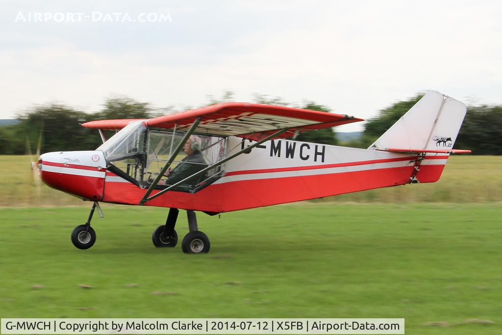 G-MWCH, 1990 Rans S-6ESD Coyote II C/N PFA 204-11632, Rans S-6ESD Coyote II at Fishburn Airfield UK. July 12th 2014.