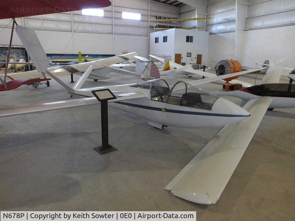 N678P, 1974 Schreder HP-11A C/N 36, Glider Museum