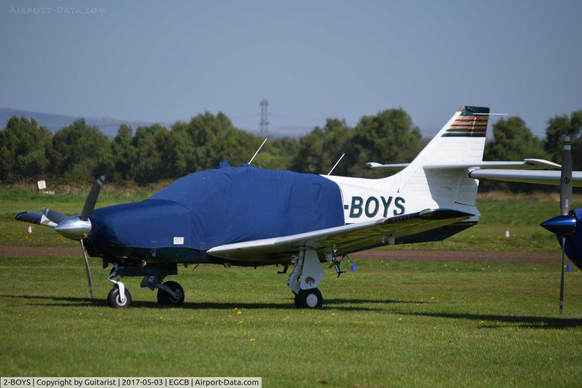 2-BOYS, 1994 Rockwell Commander 114B C/N 14609, At City Airport Manchester.
