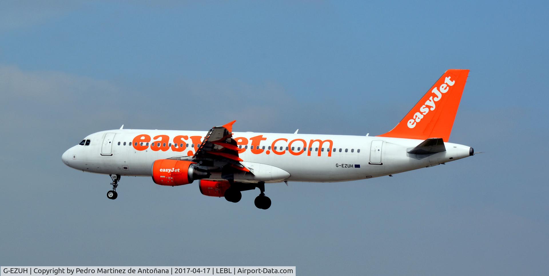 G-EZUH, 2011 Airbus A320-214 C/N 4708, El Prat  -  Barcelona  -  España