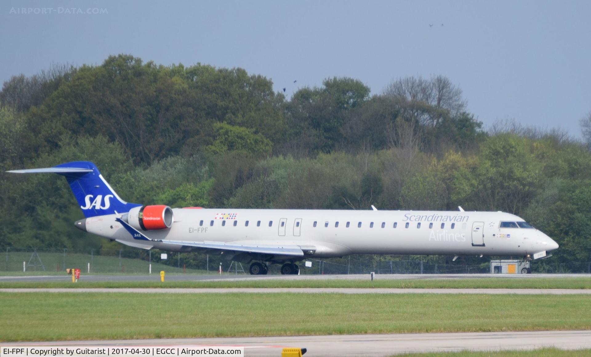 EI-FPF, 2016 Bombardier CRJ-900LR (CL-600-2D24) C/N 15403, At Manchester