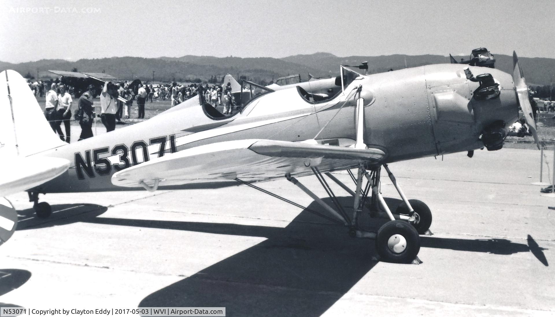 N53071, 1942 Ryan Aeronautical ST3KR C/N 1909, Watsonville Airport California 1969