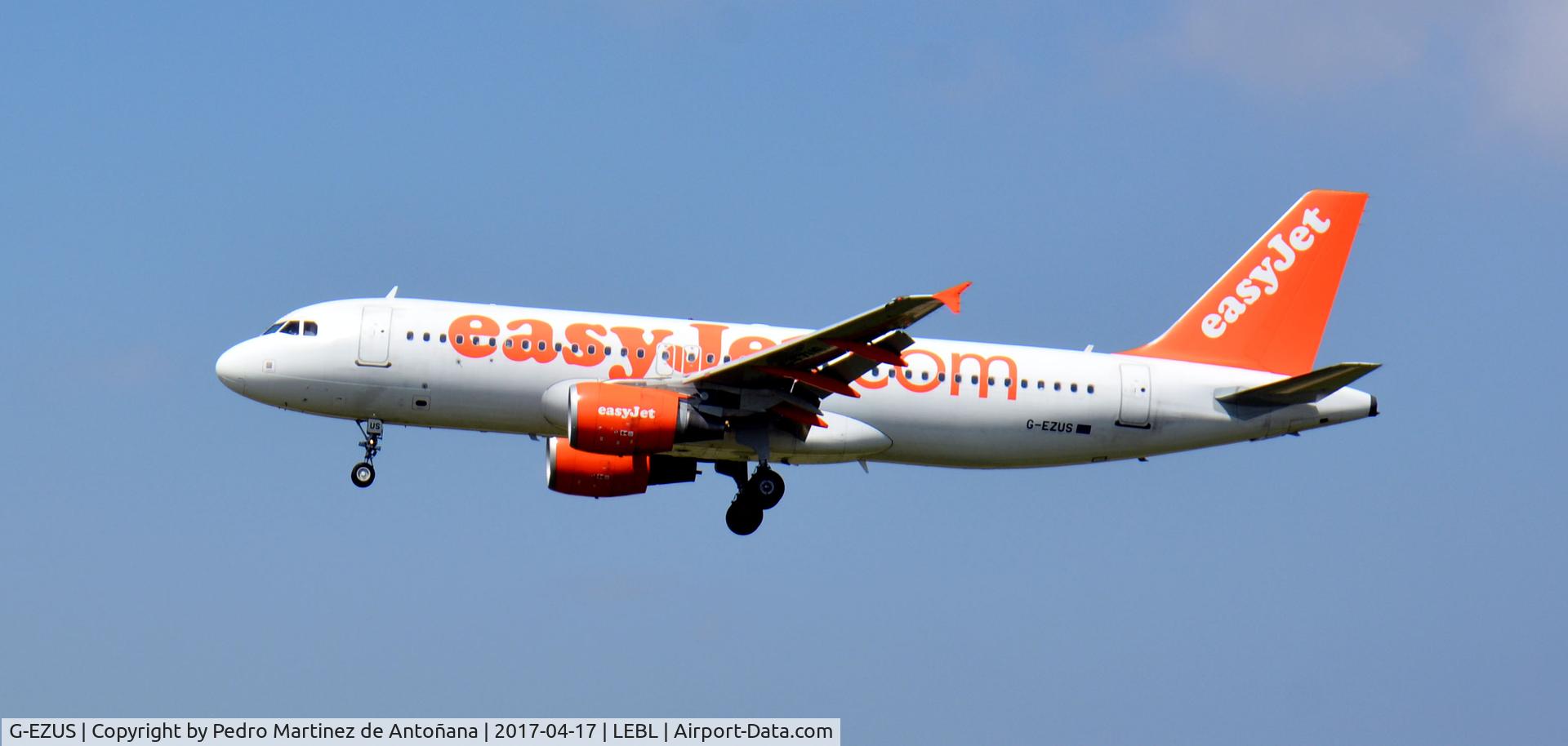 G-EZUS, 2012 Airbus A320-214 C/N 5104, El Prat  -  Barcelona  -  España