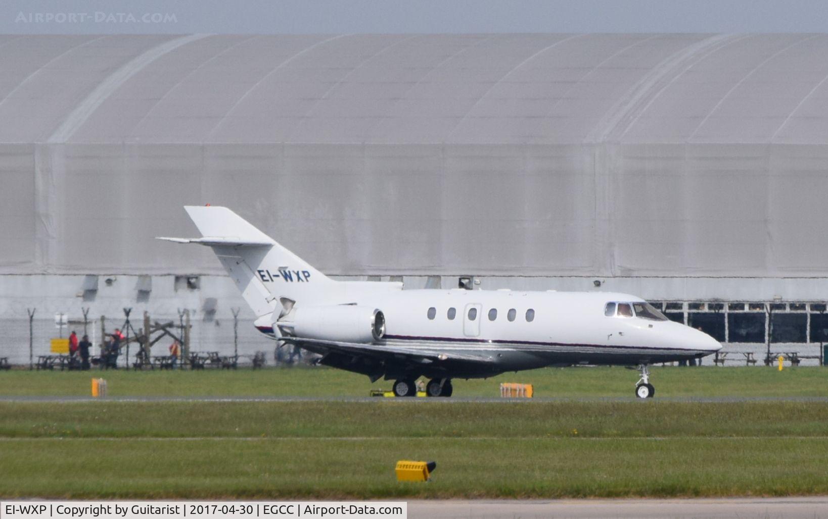EI-WXP, 1998 Raytheon Hawker 800XP C/N 258382, At Manchester